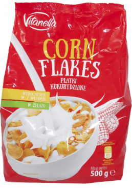 Кукурузные хлопья Classic Corn Flakes быстрого приготовления, 500 г 